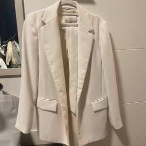 Elegant White Blazer by Wilfred
